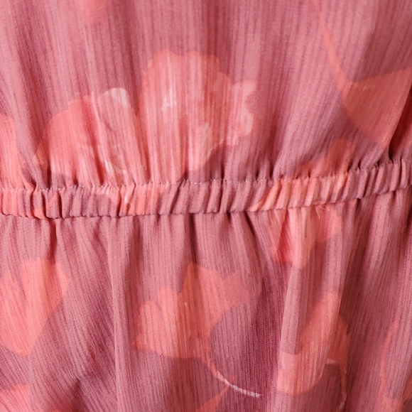 HALSTON LONG SLEEVE CORAL MINI DRESS SIZE LARGE seen in My One & Only Hallmark - Picture 4 of 13